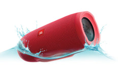 Buy JBL Charge 3 Waterproof Portable Bluetooth Speaker (Red) from Vmart in Pakistan