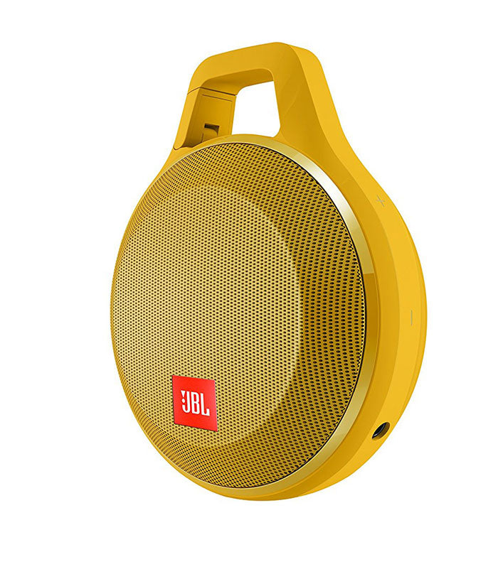 Buy JBL Clip+ Splashproof Portable Bluetooth Speaker (Yellow) from Vmart in Pakistan