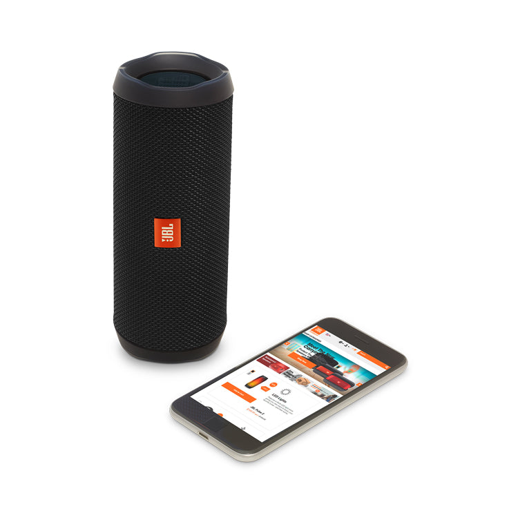 Buy JBL Flip 4 Waterproof Portable Bluetooth Speaker - Black from Vmart in Pakistan