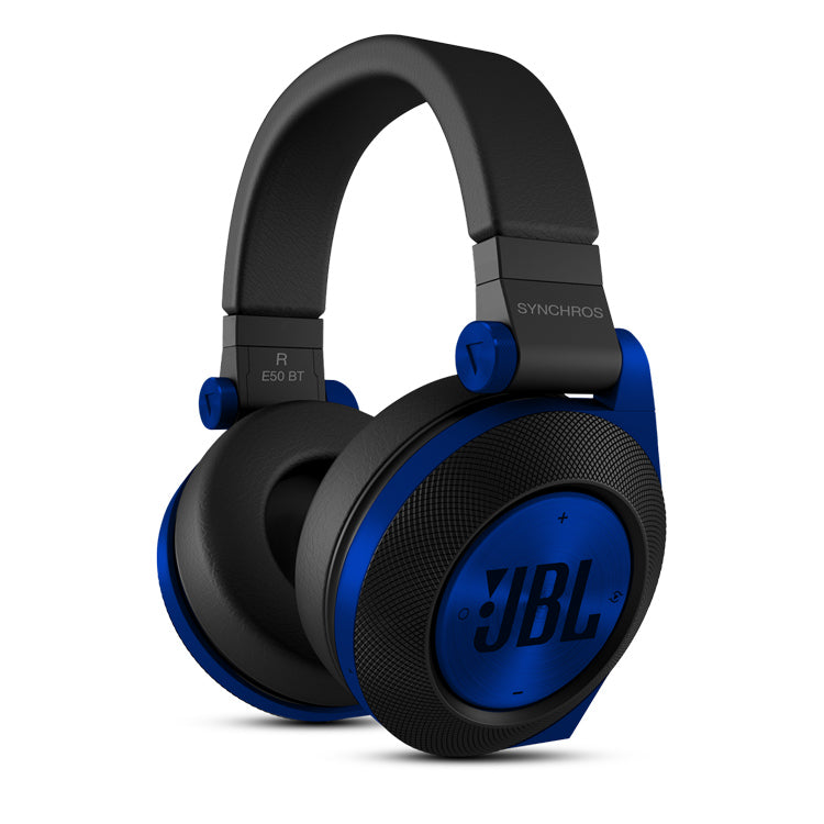 Buy JBL Synchros E50BT Bluetooth Around-Ear Headphones (Blue) from Vmart in Pakistan