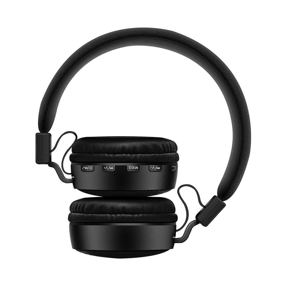 Buy Space JAM HD Wireless with Mic Headphones JM-610 - Black from Vmart in Pakistan