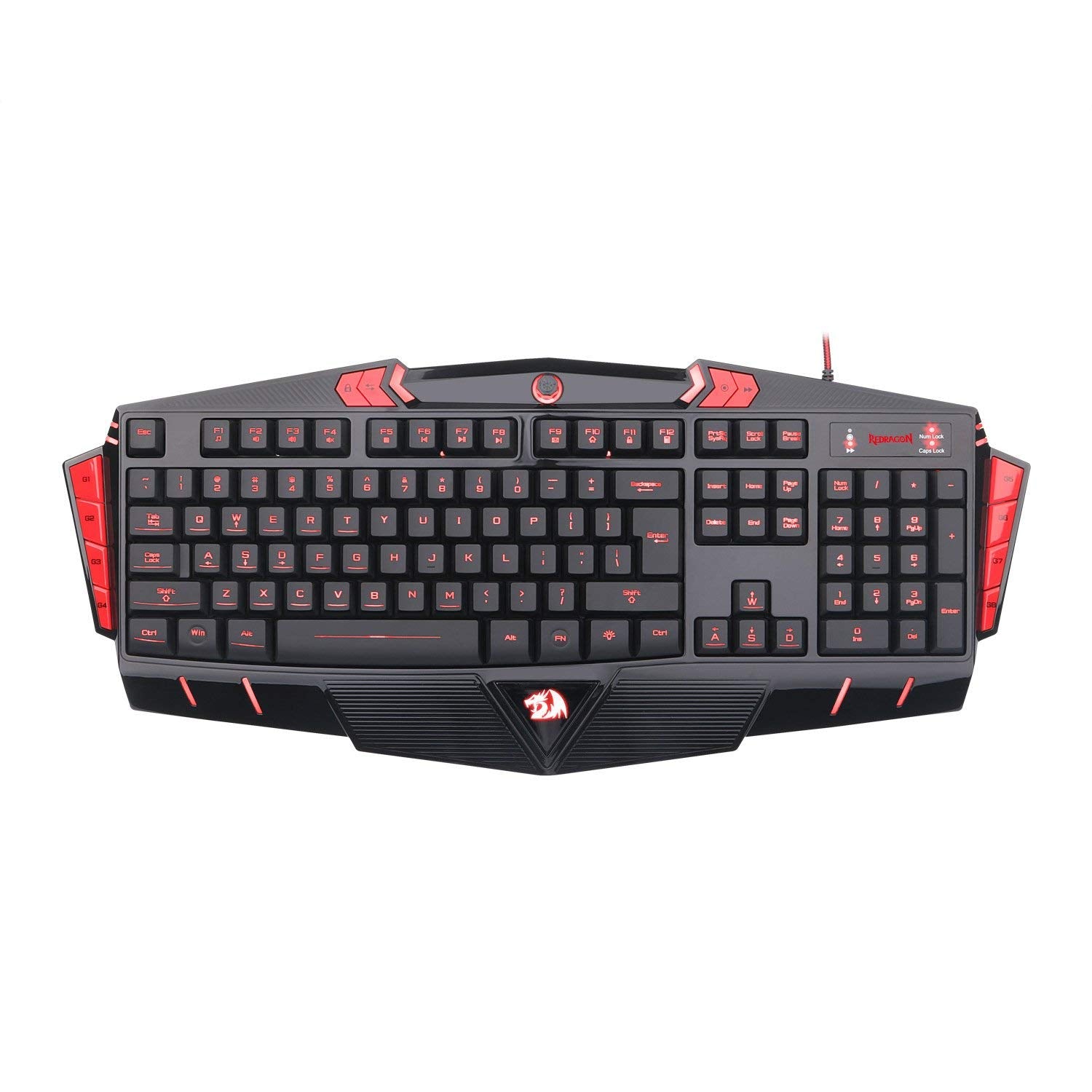 Buy Redragon K501 Asura 7 Color LED Backlight Gaming Keyboard from Vmart in Pakistan