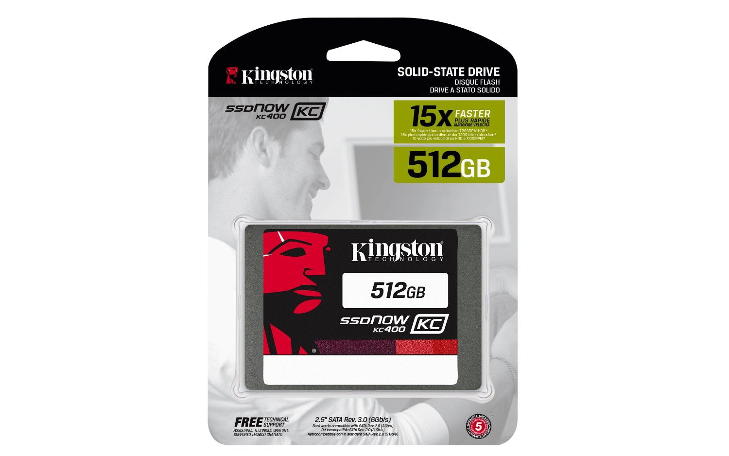 Buy Kingston 512GB SSDNow KC400 SATA3 2.5 7mm from Vmart in Pakistan