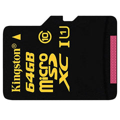 Buy Kingston 64GB, MicroSDHC Class-10 UHS-I Flash Card from Vmart in Pakistan