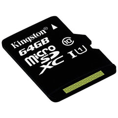 Buy Kingston 64GB, MicroSDXC UHS-I Class-10 Flash Card from Vmart in Pakistan