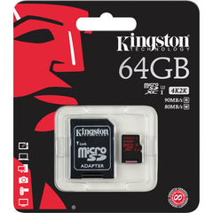 Buy Kingston 64GB, microSDHC/SDXC U3 UHS-I Flash Card from Vmart in Pakistan