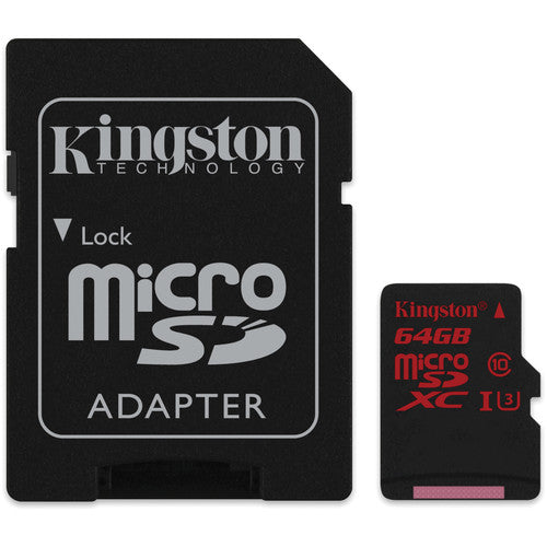 Buy Kingston 64GB, microSDHC/SDXC U3 UHS-I Flash Card from Vmart in Pakistan