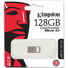 Buy Kingston DataTraveler Micro 3.1 USB Flash Drive 128GB from Vmart in Pakistan