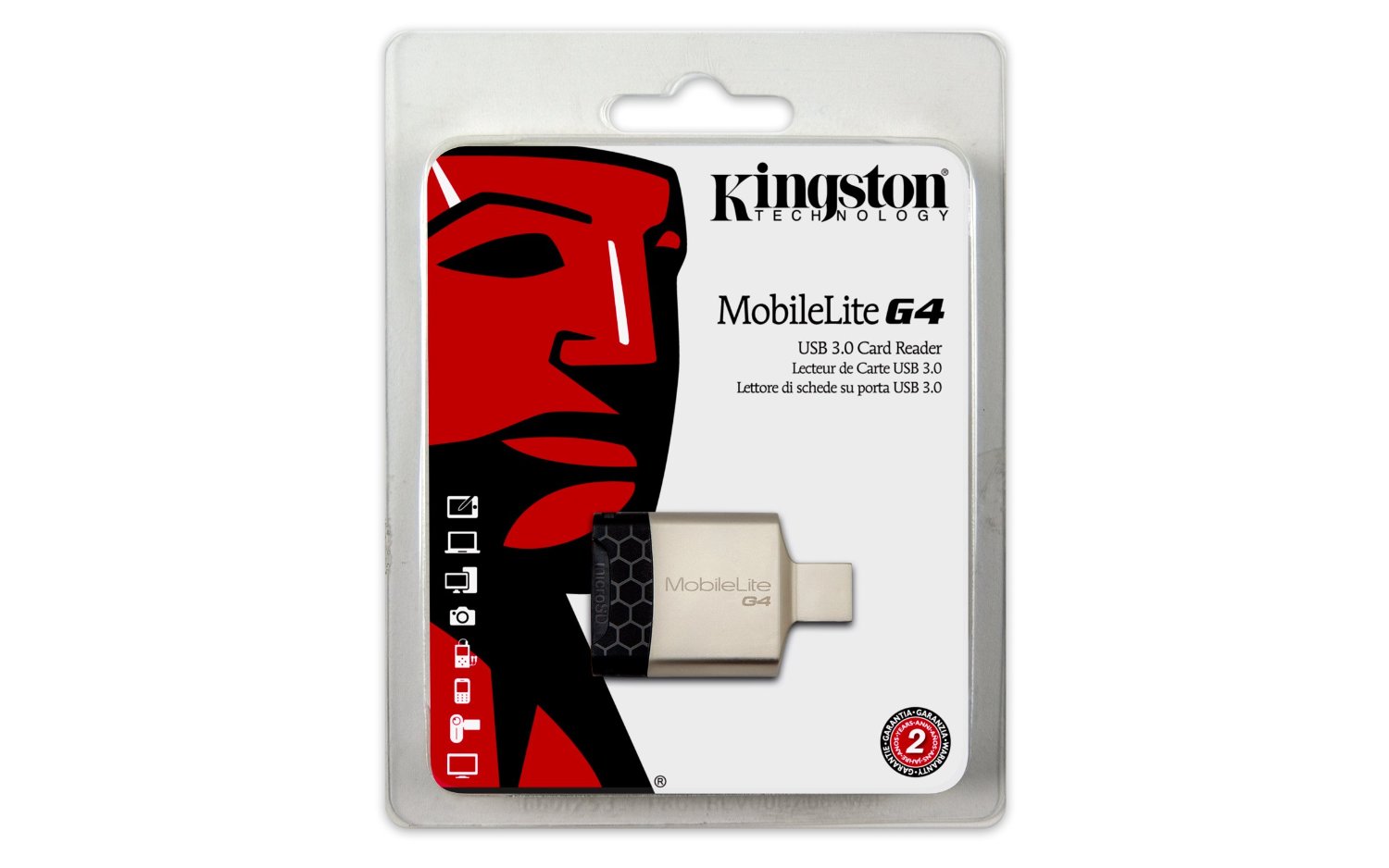 Buy Kingston MobileLite G4 USB 3.0 Multi Card Reader from Vmart in Pakistan
