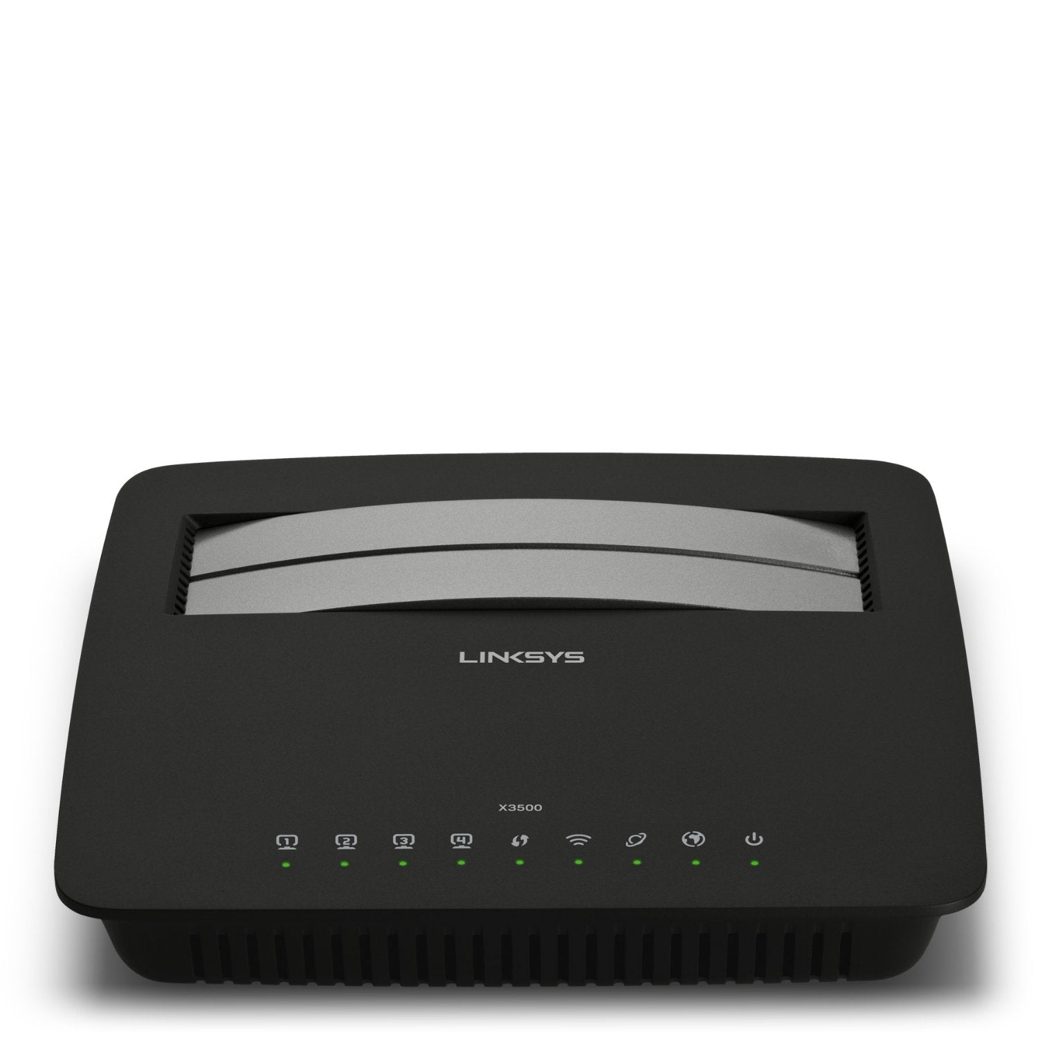 Buy Linksys X3500 N750 Dual-Band Wireless Router with ADSL2+ Modem and USB from Vmart in Pakistan