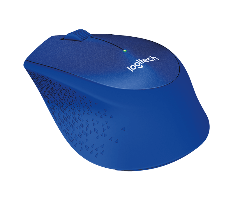 Buy Logitech M331 Silent Plus Wireless Mouse - Blue from Vmart in Pakistan