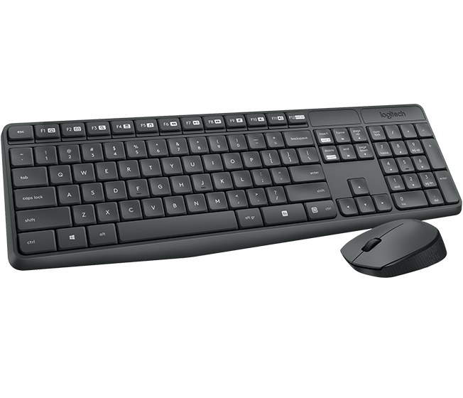 Buy Logitech MK235 Wireless Keyboard and Mouse from Vmart in Pakistan