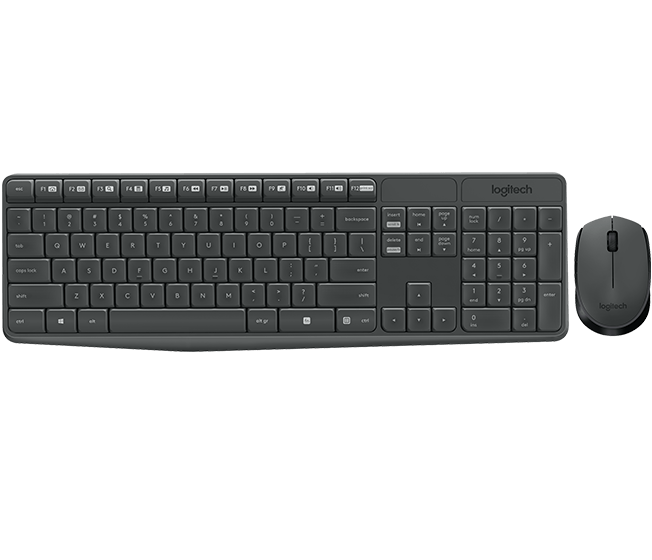Buy Logitech MK235 Wireless Keyboard and Mouse from Vmart in Pakistan