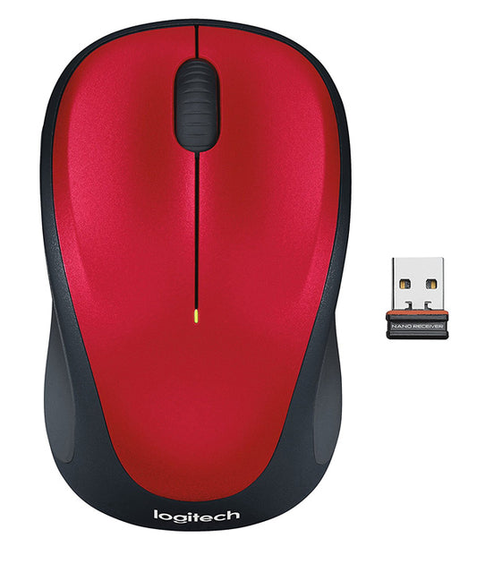 Buy Logitech Wireless Mouse M235 - Red from Vmart in Pakistan