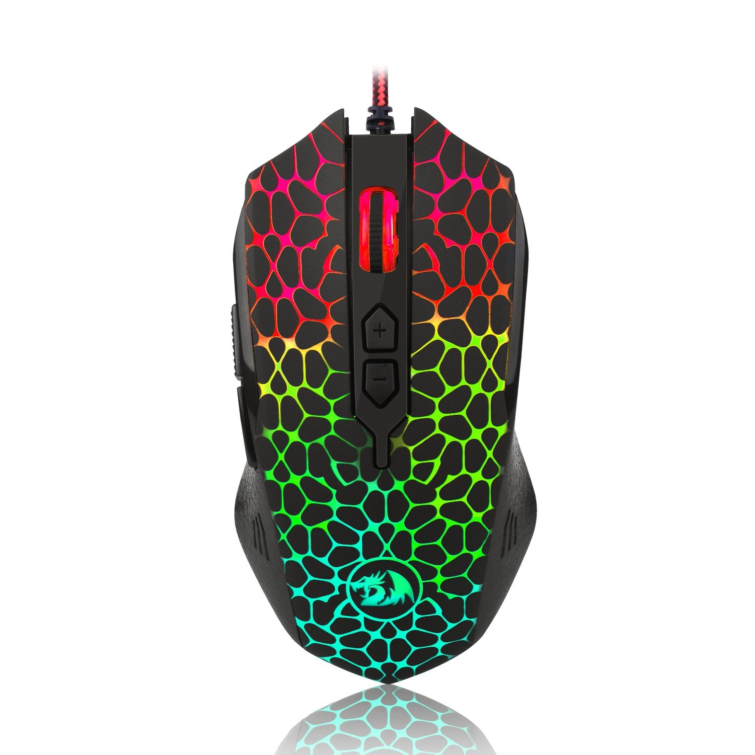 Buy Redragon M716 Inquisitor RGB 10,000DPI Gaming Mouse from Vmart in Pakistan
