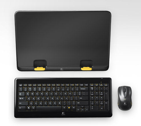 Buy Logitech Notebook Kit MK605 (Wireless Mouse, Keyboard & Notebook Riser) from Vmart in Pakistan