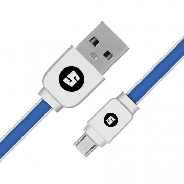 Buy Space ChargeSync Micro USB Cable 100cm - Blue from Vmart in Pakistan