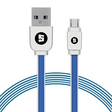 Buy Space ChargeSync Micro USB Cable 100cm - Blue from Vmart in Pakistan