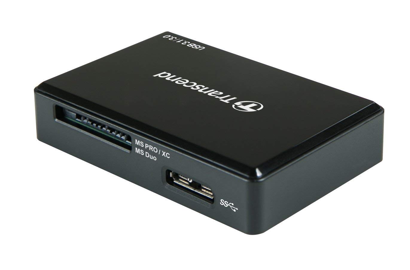 Buy Transcend USB 3.1/3.0 Type-C USB Multi-Card Reader - Black from Vmart in Pakistan