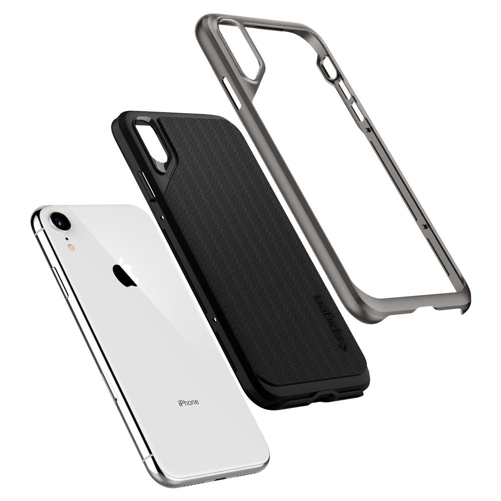 Buy Spigen iPhone XR Case Neo Hybrid - Gunmetal from Vmart in Pakistan