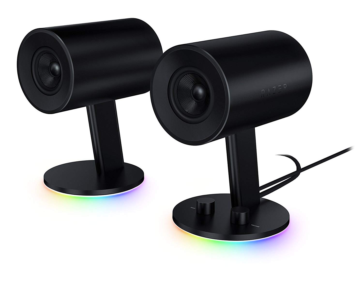 Buy Razer Nommo Chroma 2.0 Full Range Sound Gaming Speakers - Black from Vmart in Pakistan