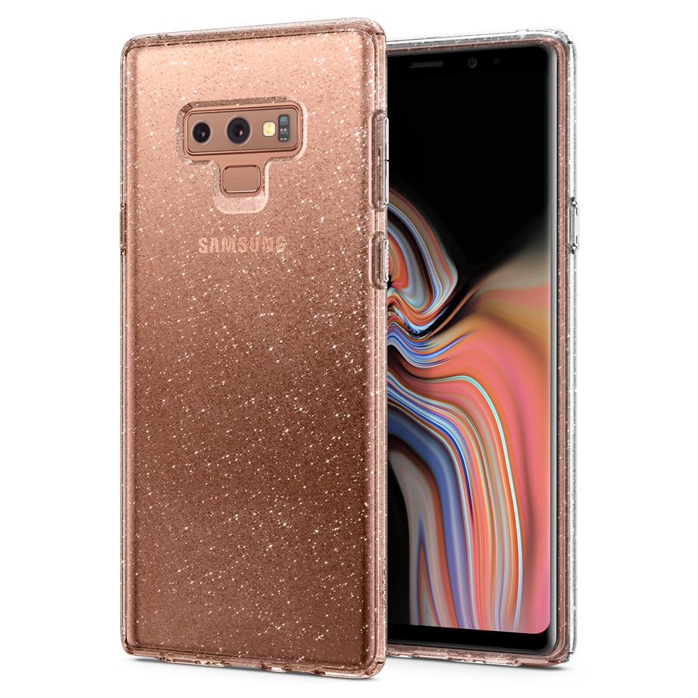 Buy Spigen Samsung Galaxy Note 9 Case Liquid Crystal Glitter - Crystal Quartz from Vmart in Pakistan