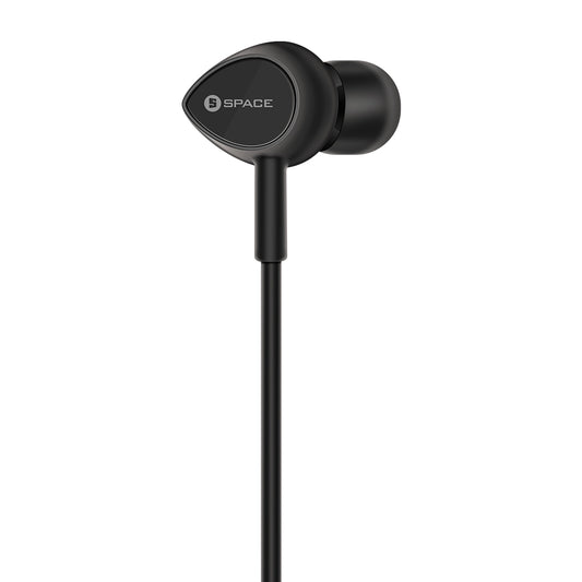 Buy Space PEBBLE XS Bass Earphones - Black from Vmart in Pakistan