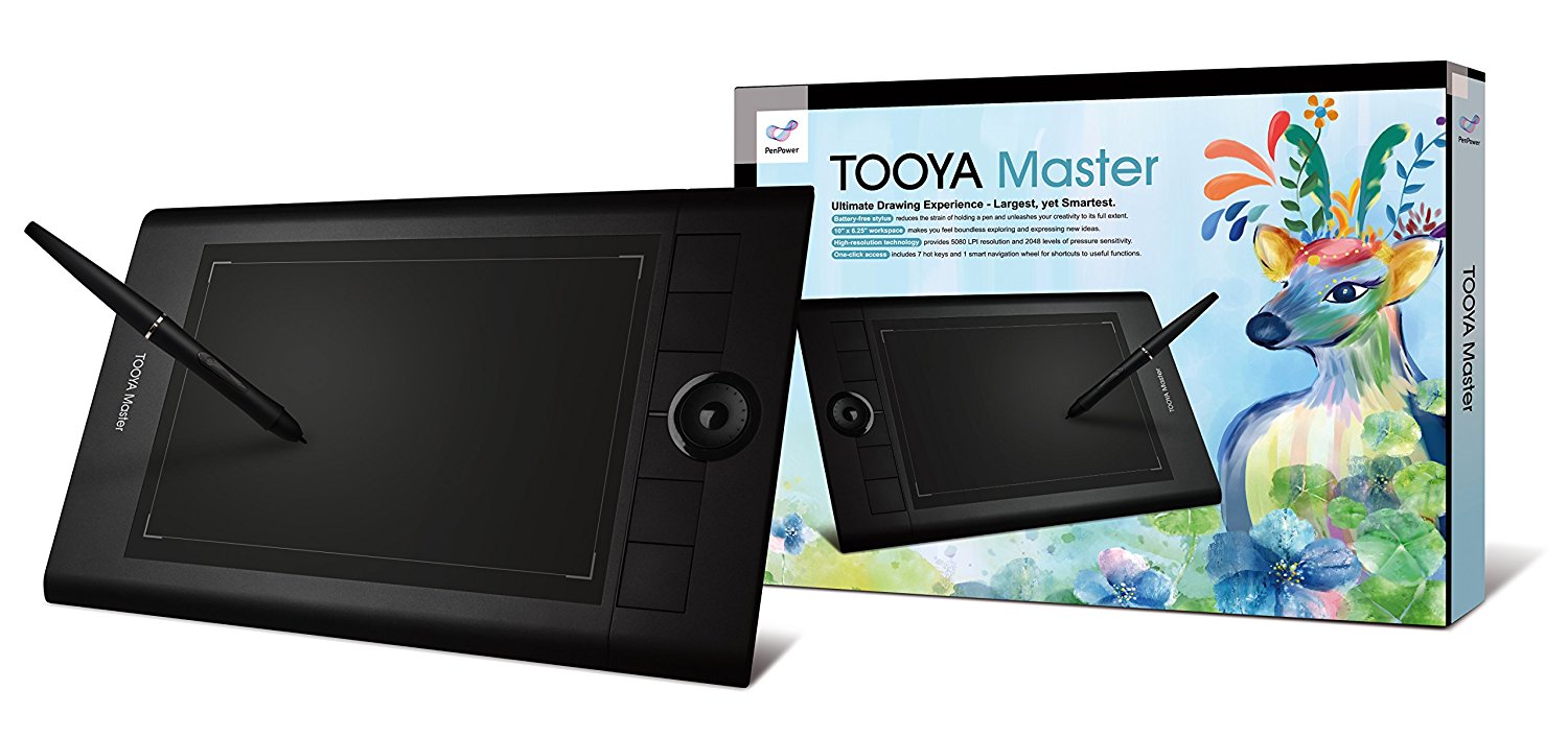 Buy PenPower Tooya Master 10 x 6.25 Graphic Tablet from Vmart in Pakistan