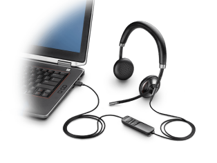 Buy Plantronics Blackwire 725 Corded USB Headset With Active Noise Canceling from Vmart in Pakistan