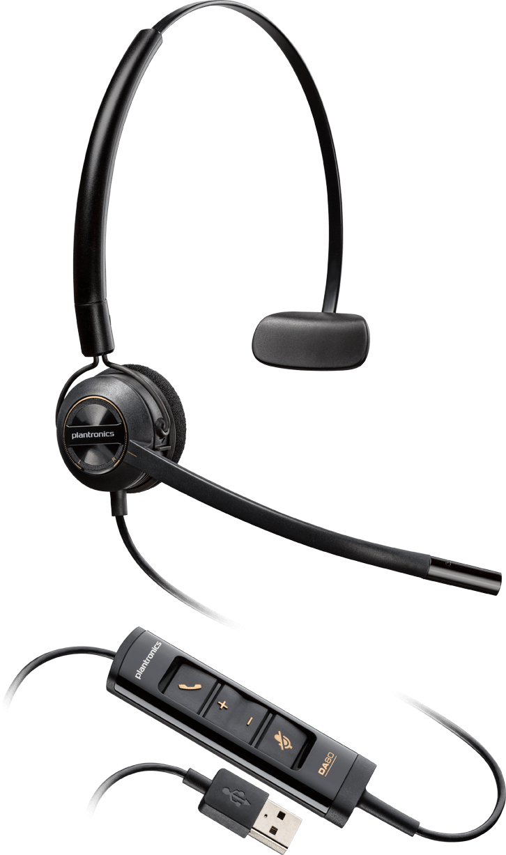 Buy Plantronics Encorepro HW535 Monaural USB Corded Headset from Vmart in Pakistan