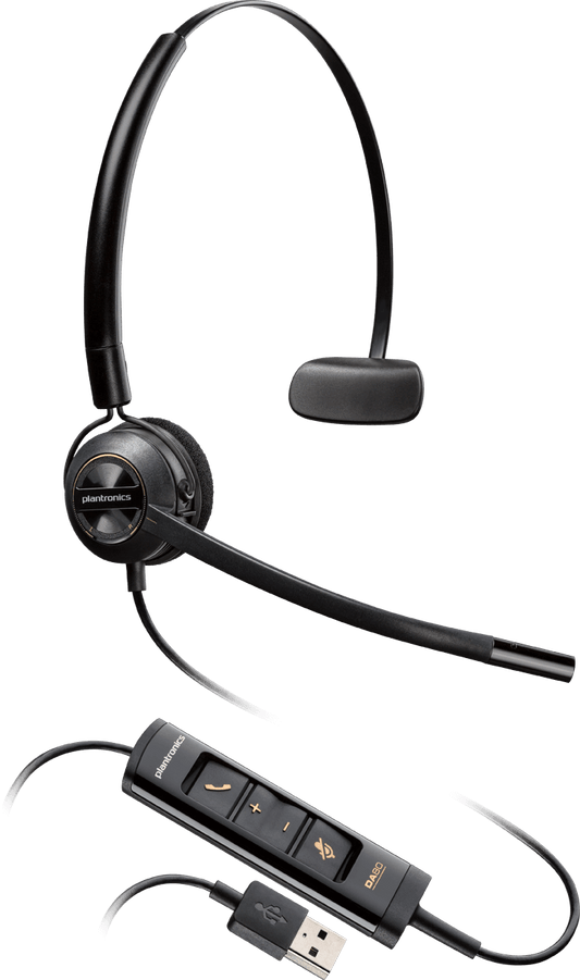 Buy Plantronics Encorepro HW535 Monaural USB Corded Headset from Vmart in Pakistan