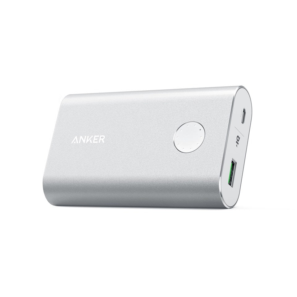 Buy Anker PowerCore+ 10050 with Quick Charge 3.0 - Silver from Vmart in Pakistan
