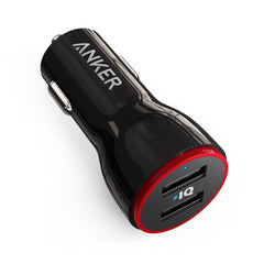 Buy Anker PowerDrive 2 Dual Port 24W USB Car Charger without Cable from Vmart in Pakistan