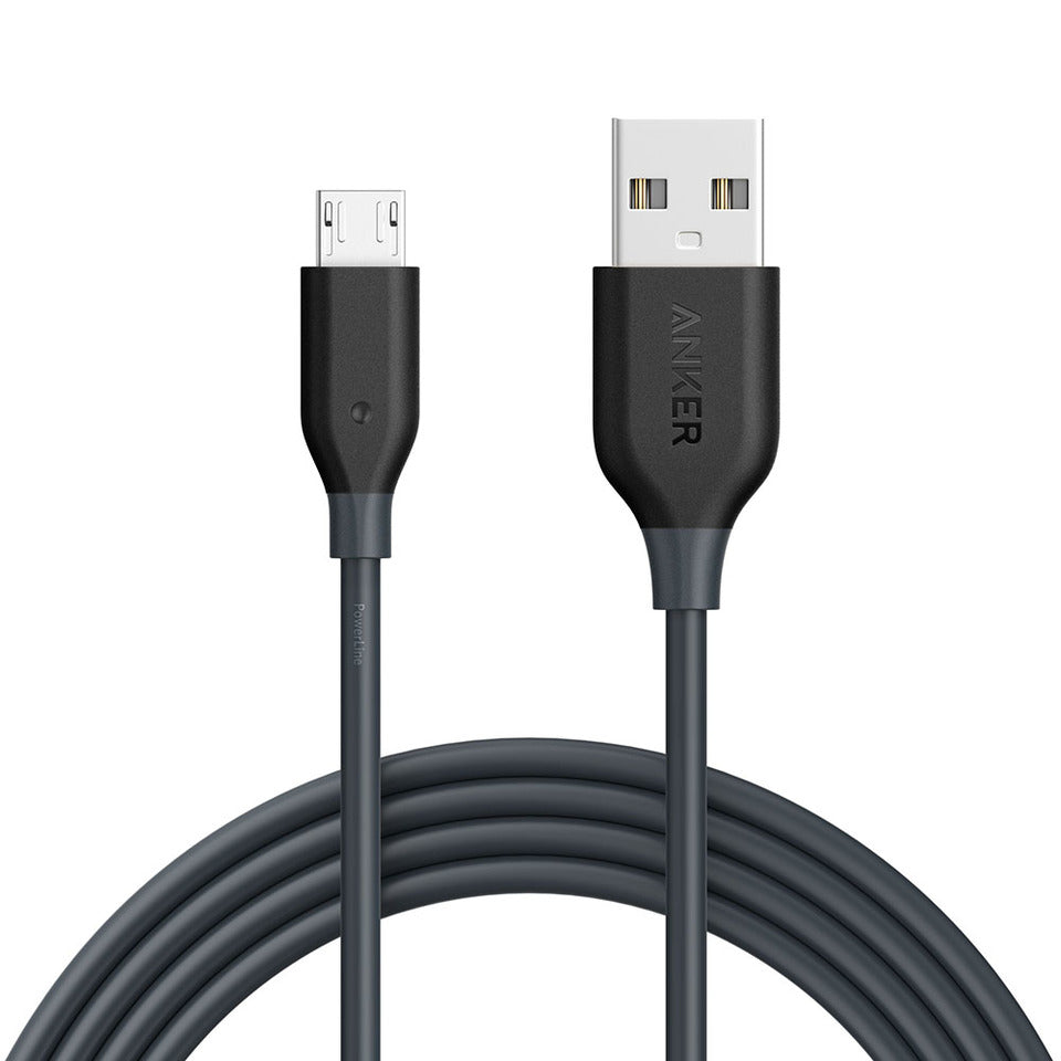 Buy Anker PowerLine Micro USB Cable 6ft - Black from Vmart in Pakistan