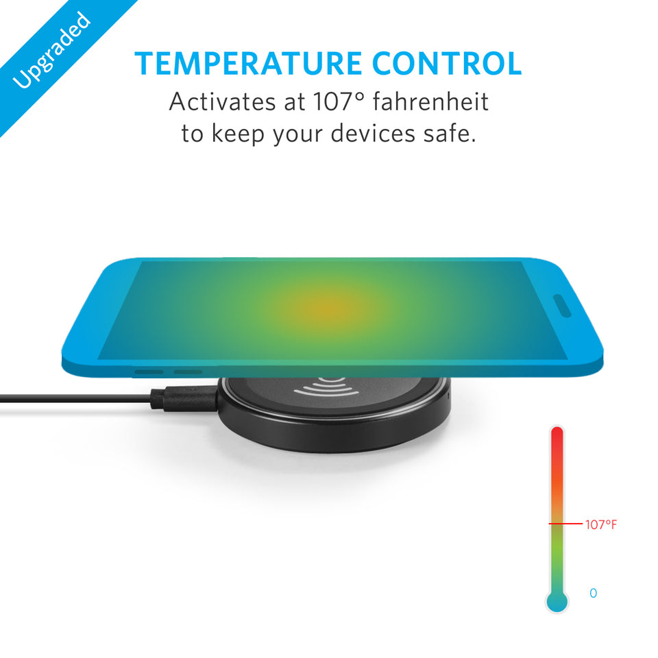 Buy Anker PowerPort Power IQ Coil Slim Wireless Charger from Vmart in Pakistan