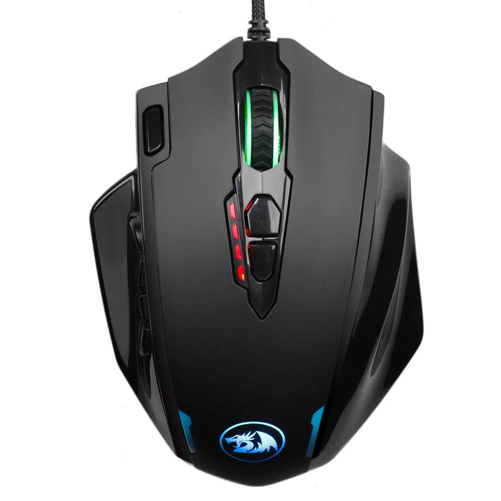Buy Redragon M908 Impact 12400DPI RGB LED Gaming Mouse from Vmart in Pakistan
