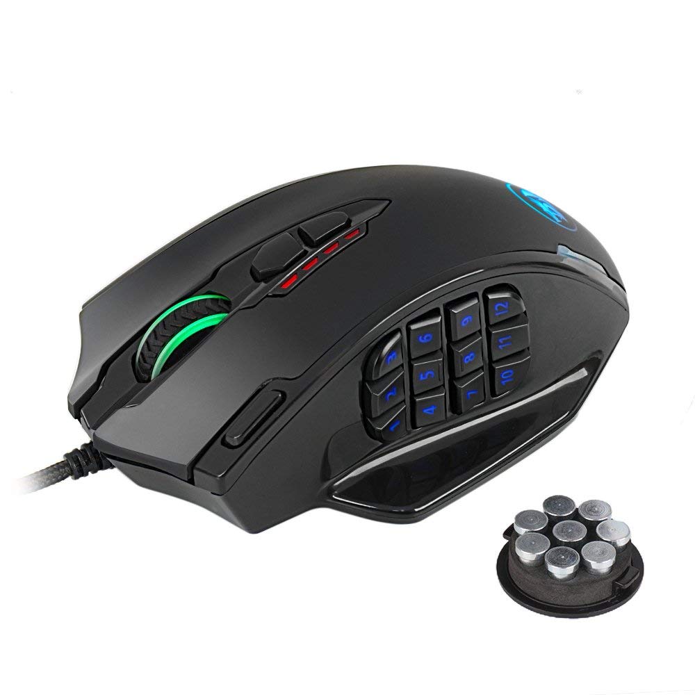 Buy Redragon M908 Impact 12400DPI RGB LED Gaming Mouse from Vmart in Pakistan