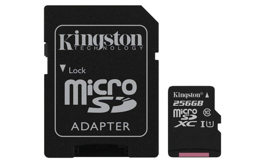 Buy Kingston SDCS Canvas Select Class10 microSD Memory Card - 256GB from Vmart in Pakistan