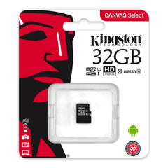 Buy Kingston SDCS Canvas Select Class10 microSD Memory Card - 32GB from Vmart in Pakistan