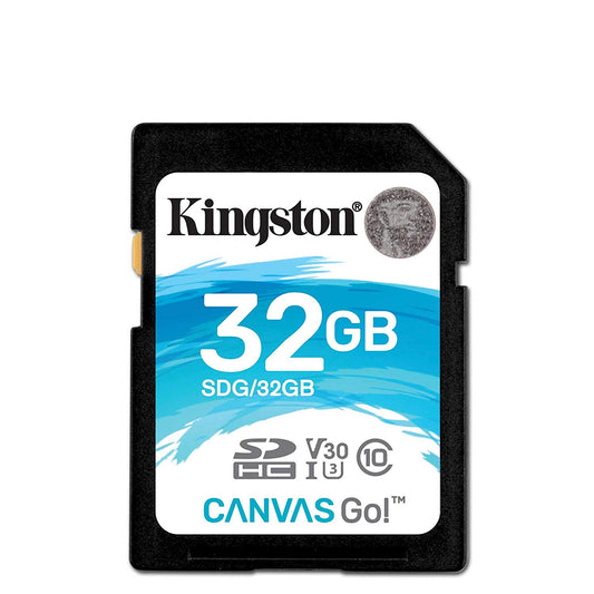 Buy Kingston SDG Canvas GO SDHC Class10 Memory Card - 32GB from Vmart in Pakistan
