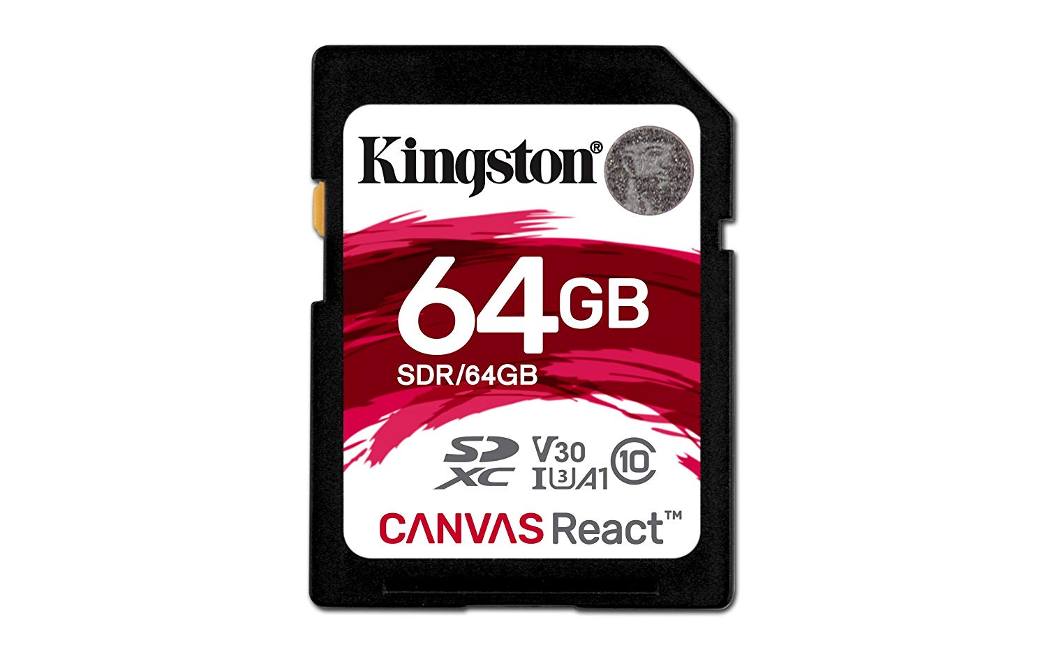 Buy Kingston SDR Canvas React Class10 Memory Card - 64GB from Vmart in Pakistan