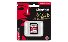Buy Kingston SDR Canvas React Class10 Memory Card - 64GB from Vmart in Pakistan