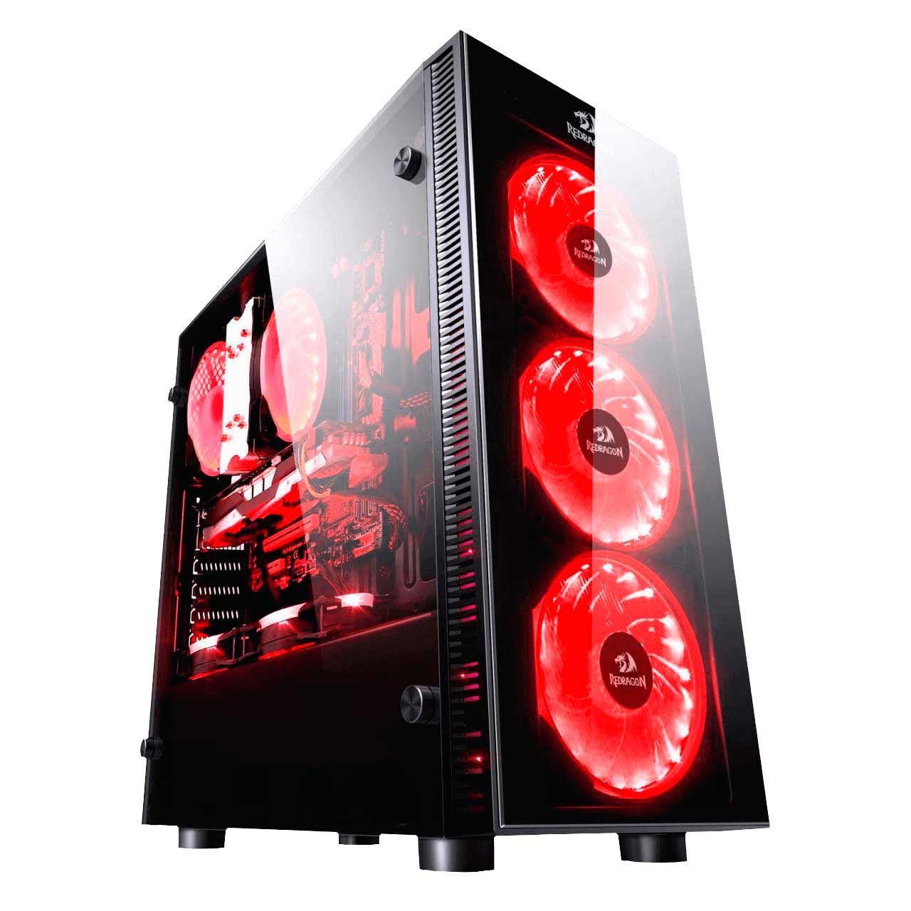 Buy Redragon SIDESWIPE GC-601 Gaming PC Case from Vmart in Pakistan