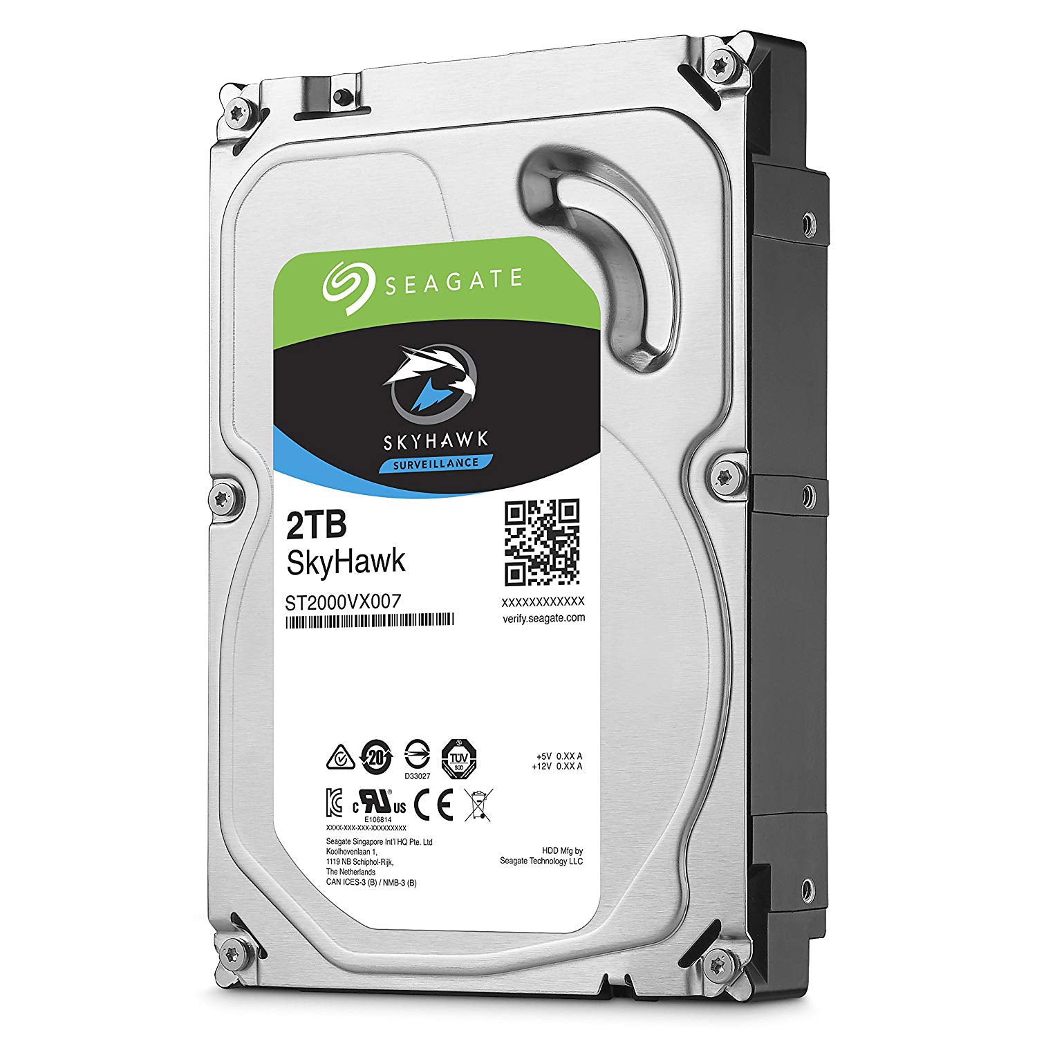 Buy Seagate SkyHawk Surveillance SATA 6Gb/s 256MB Cache 3.5-Inch Internal Hard Drive - 2TB from Vmart in Pakistan