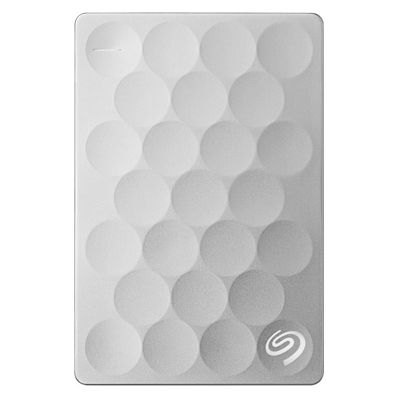 Buy Seagate Backup Plus Ultra Slim 2TB Portable HDD USB 3.0 (Platinum) from Vmart in Pakistan