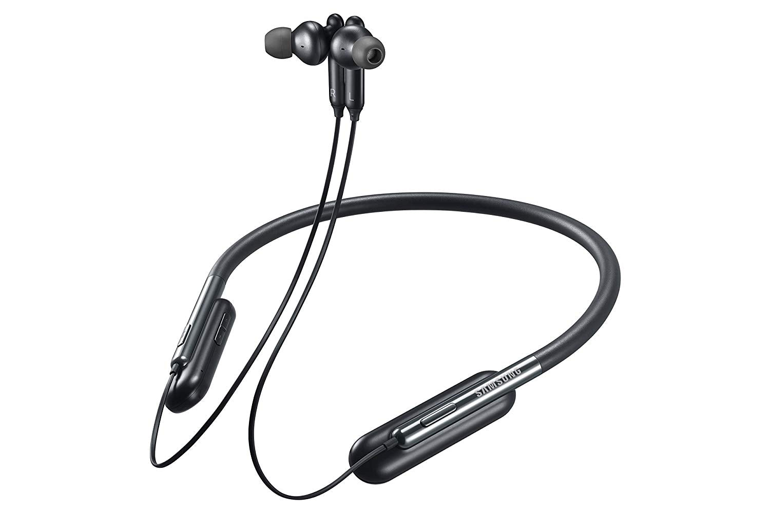 Buy Samsung U Flex Wireless Headphones - Black from Vmart in Pakistan