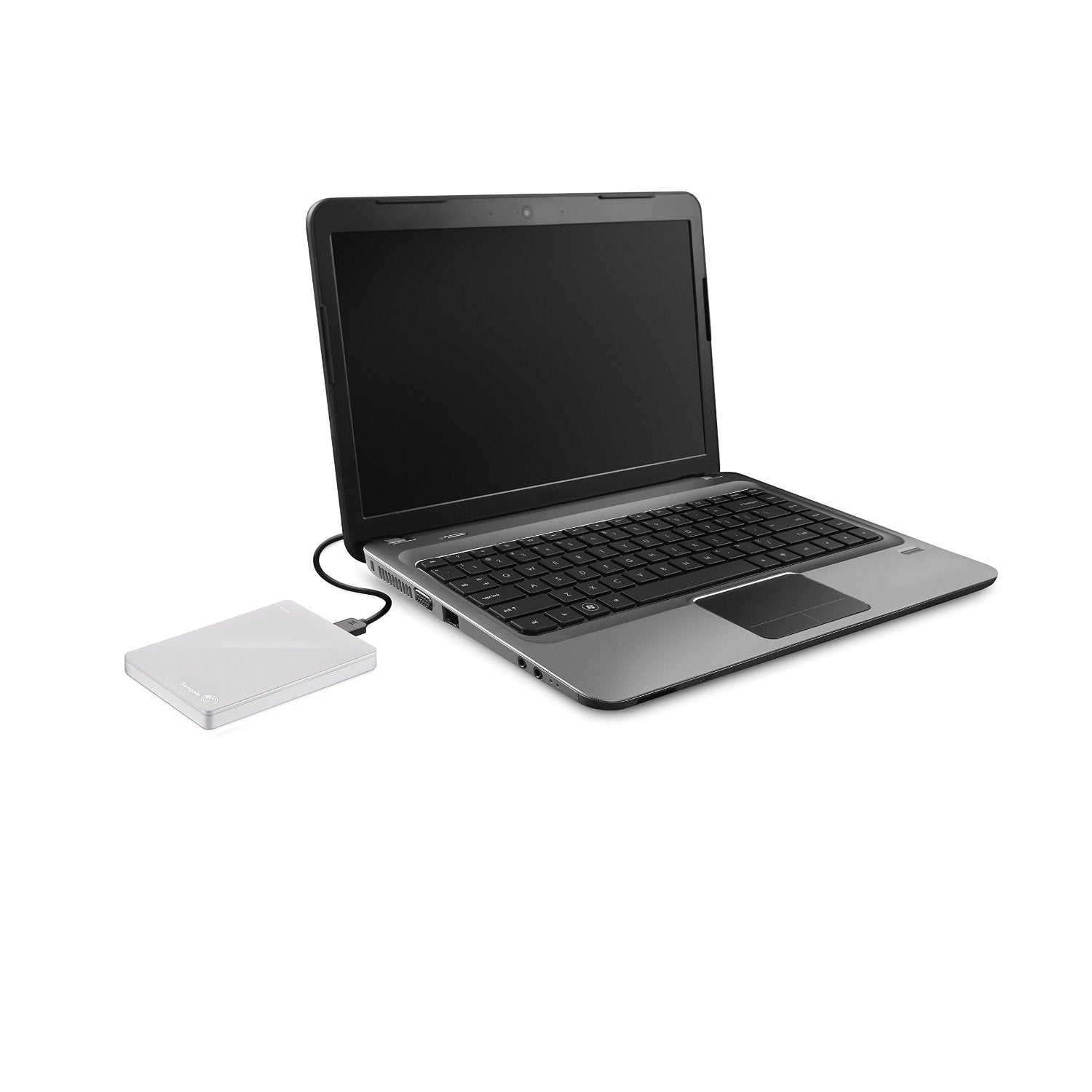 Buy Seagate Backup Plus Slim Portable Drive 1TB USB 3.0 (White) from Vmart in Pakistan