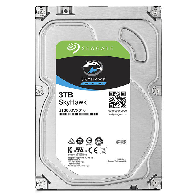 Buy Seagate SkyHawk 3TB Video Surveillance Hard Drive - SATA 3.5 5900RPM, 64MB Cache from Vmart in Pakistan