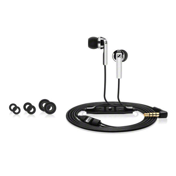 Buy Sennheiser CX 2.00G Earbuds Headphones Integrated Mic (Black) from Vmart in Pakistan