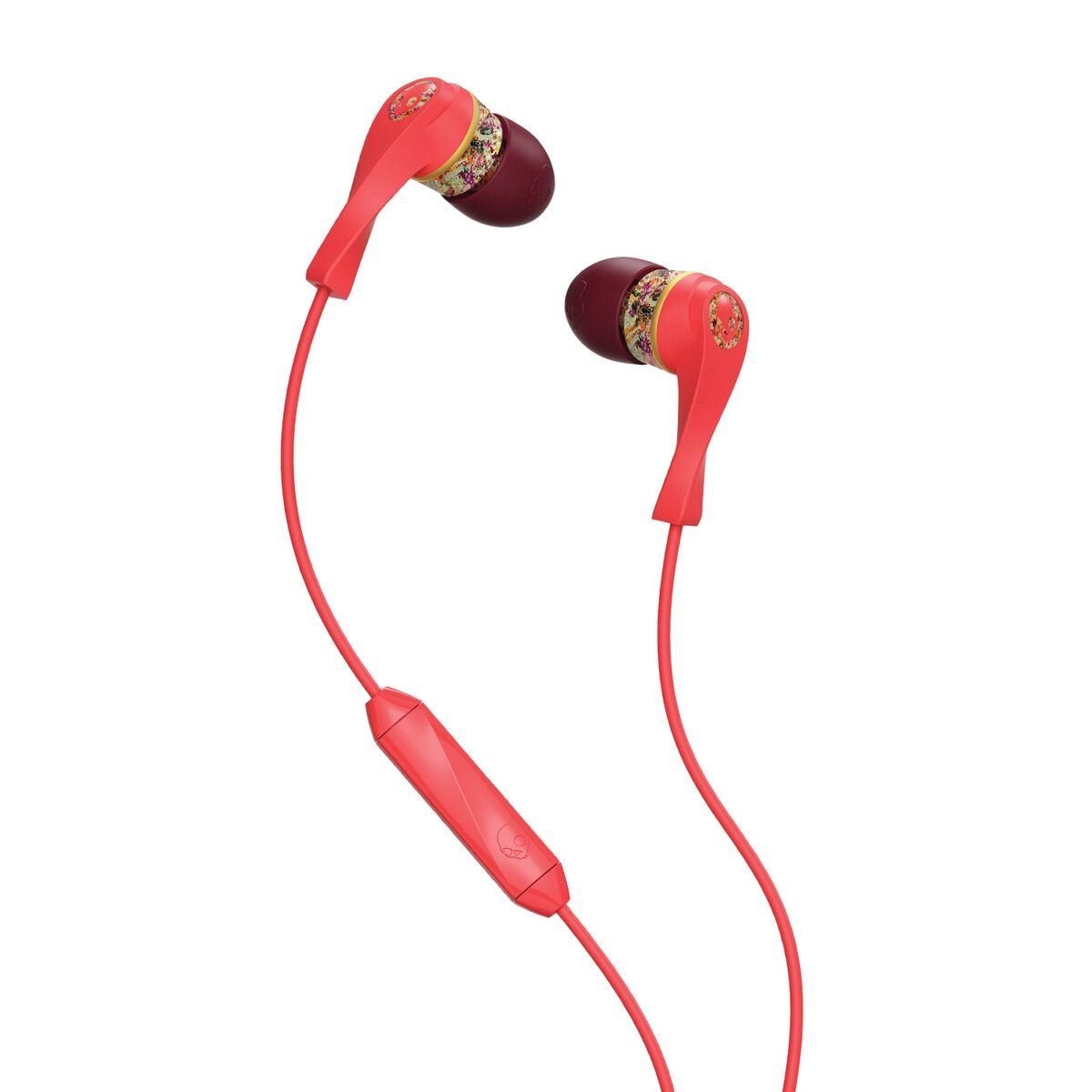 Buy Skullcandy Wink'd Women's Earbuds w/m (Coral/Floral/Burgundy) from Vmart in Pakistan